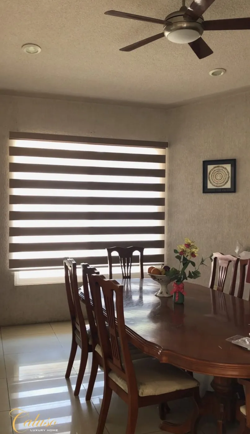 Persiana Sheer Elegance instalado por Caluso Home